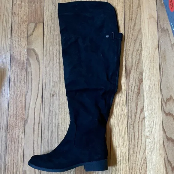 Wide Calf knee high boots