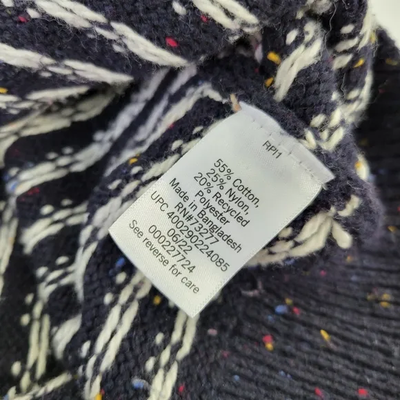 Winter Fair Isle Knit Sweater Thick Warm Sz XL Like New NWOT