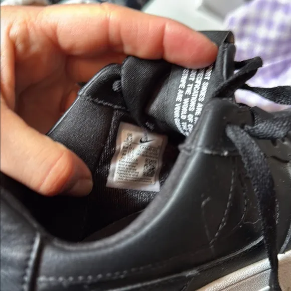 Women’s Nike Airforce 1 Pixel Black and White Sneakers