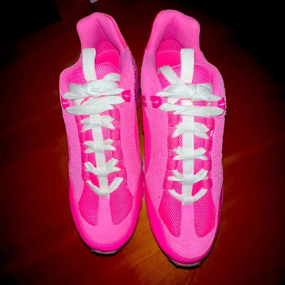 Women’s size 8.5 Nike Humana, LX pink flash/gold pink prime
