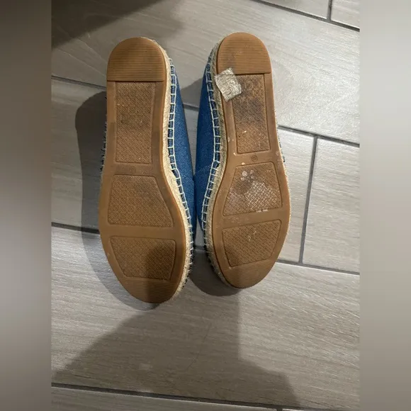 Womens sz 6.5 Tory Burch espadrilles