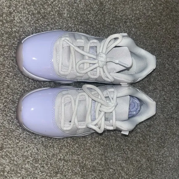 Women’s White and Purple Sneakers