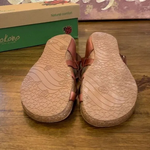 Yokono Ibiza New Womens Brown Sandals Made in Spain  Size 9.5
