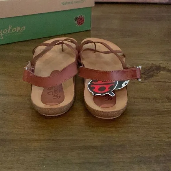 Yokono Ibiza New Womens Brown Sandals Made in Spain  Size 9.5