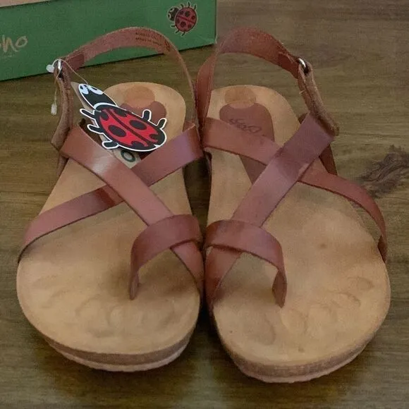 Yokono Ibiza New Womens Brown Sandals Made in Spain  Size 9.5