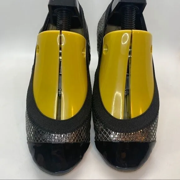 Yosi Samara Yosi Samantha Cap Toe Snake Flats
