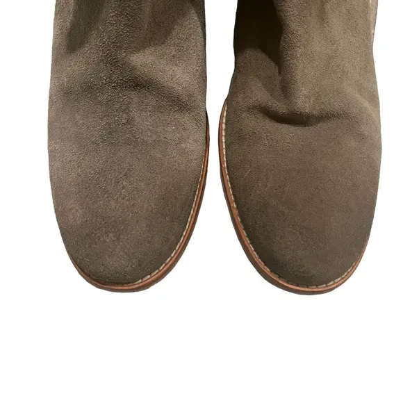 Zadig &amp; Voltaire Suede and Canvas Teddy Boots, Sz 7