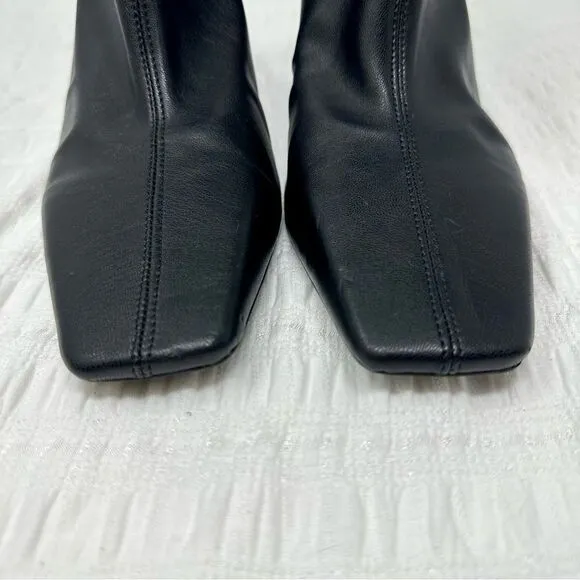 Zara Sleek Midi Calf Boots- Size 8