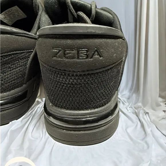 Zeba Hands-Free Slip-On Sneakers Men’s 10.5 Black Mesh Comfort Walking Shoes