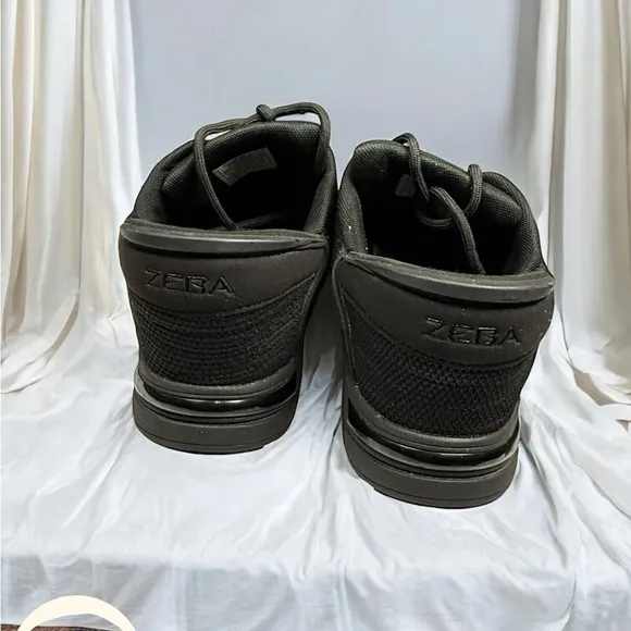 Zeba Hands-Free Slip-On Sneakers Men’s 10.5 Black Mesh Comfort Walking Shoes