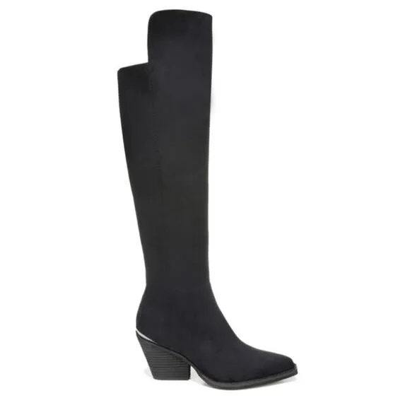 Zodiac Ronson Suede Over the Knee Wide Calf Boots 7 NEW