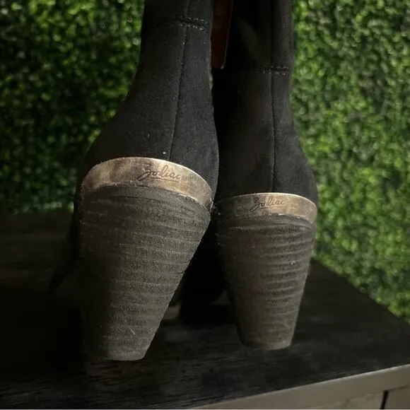 Zodiac Ronson Suede Over the Knee Wide Calf Boots 7 NEW